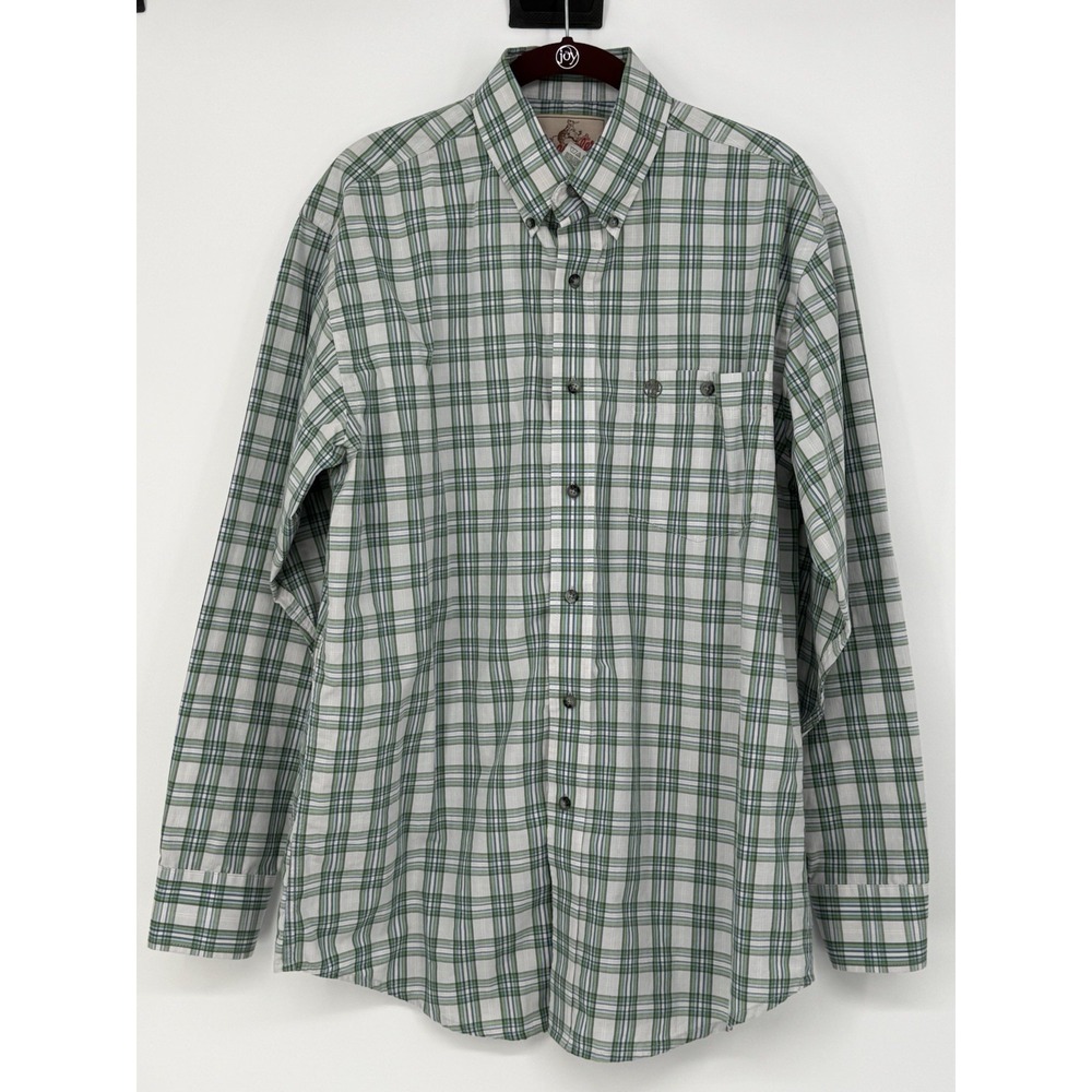 Wrangler Men's Long Sleeve Button Up Medium